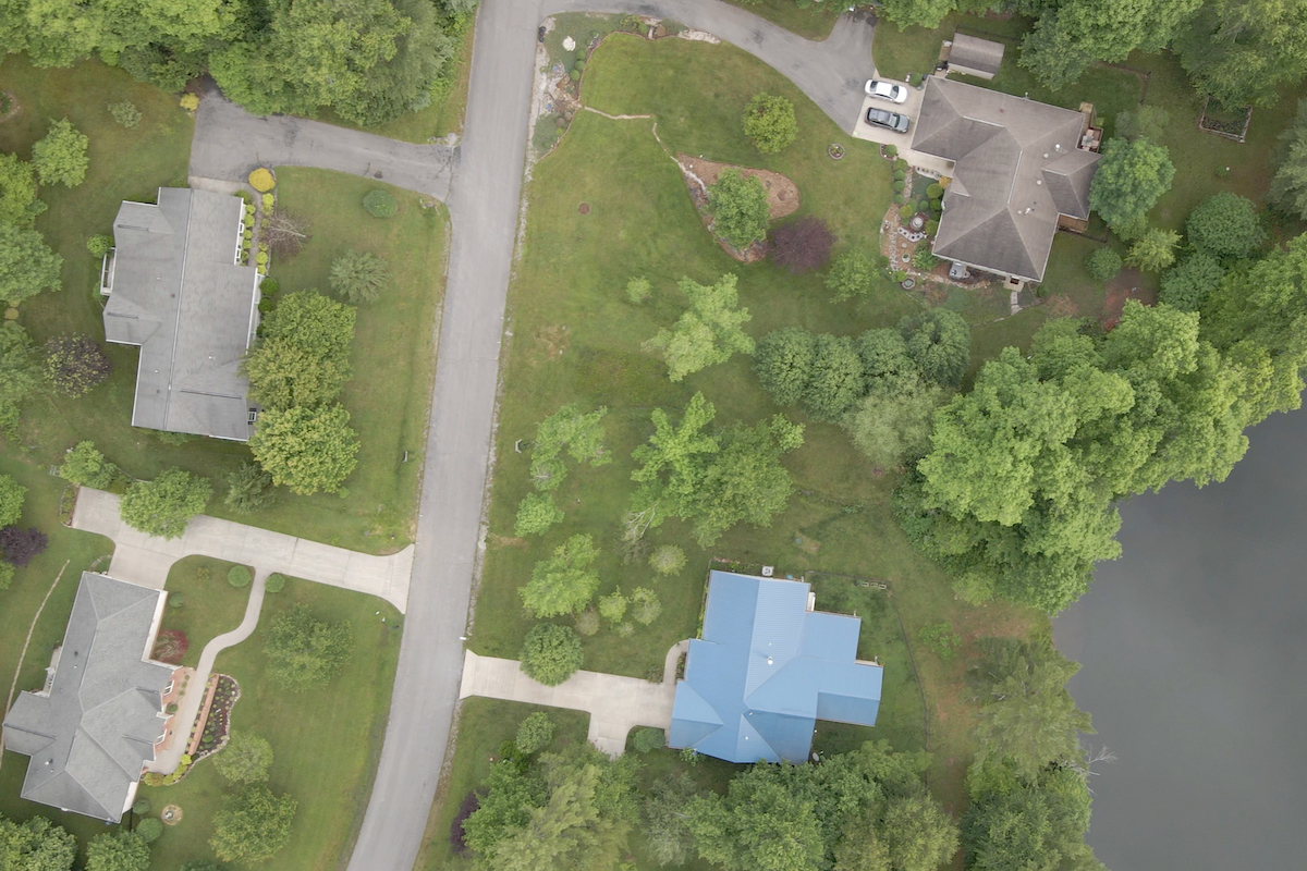 Above View of Uplands Village Homes